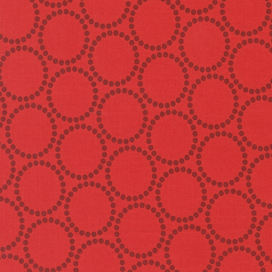 Pearl Bracelet in Love quilting fabric, part of the Funny Valentine fabric collection by Lizzy House (SKU: 37136 24)