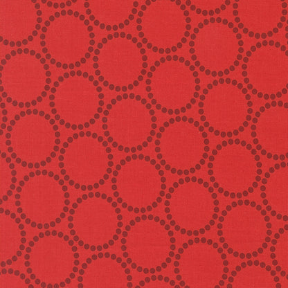 Pearl Bracelet in Love quilting fabric, part of the Funny Valentine fabric collection by Lizzy House (SKU: 37136 24)