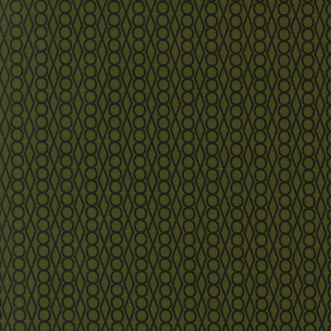 Jewels Witchy quilting fabric, part of the Only Treats fabric collection by Lizzy House (SKU: 37157 21)