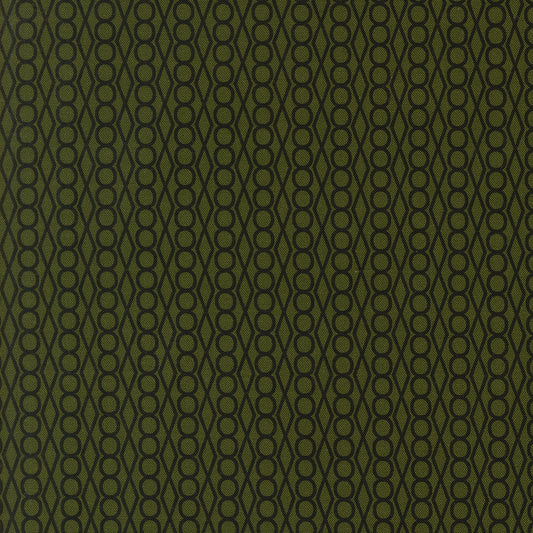 Jewels Witchy quilting fabric, part of the Only Treats fabric collection by Lizzy House (SKU: 37157 21)