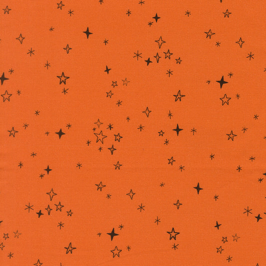 Twilight Twinkle Spice quilting fabric, part of the Only Treats fabric collection by Lizzy House (SKU: 37159 14)