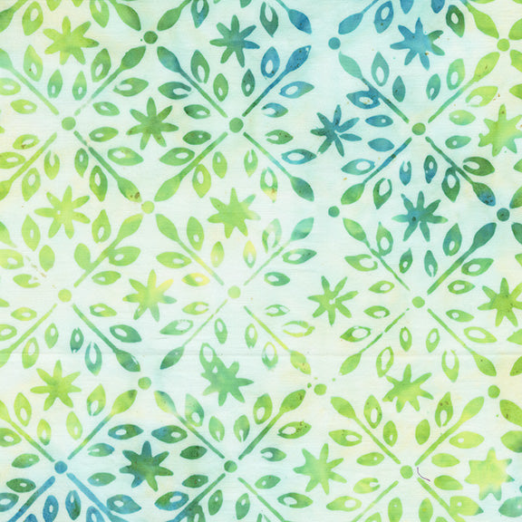 April Green - Lattice in Green - Jacqueline de Jonge - 3849Q-X - Half Yard (Preorder)