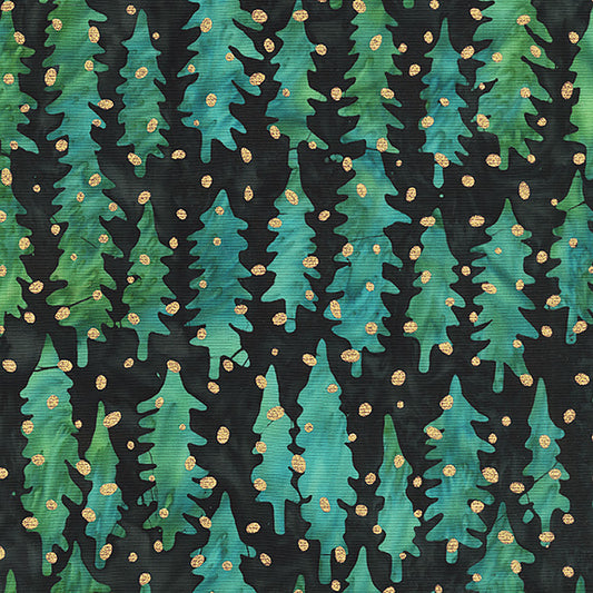Sparkly Christmas - Night- Jacqueline de Jonge - 3917QM-X - Half Yard