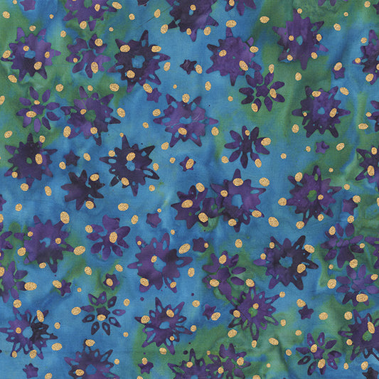 Sparkly Christmas - Aurora- Jacqueline de Jonge - 3928QM-X - Half Yard