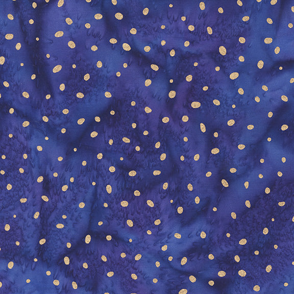 Sparkly Christmas - Ultra Violet- Jacqueline de Jonge - 3931QM-X - Half Yard
