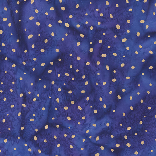 Sparkly Christmas - Ultra Violet- Jacqueline de Jonge - 3931QM-X - Half Yard