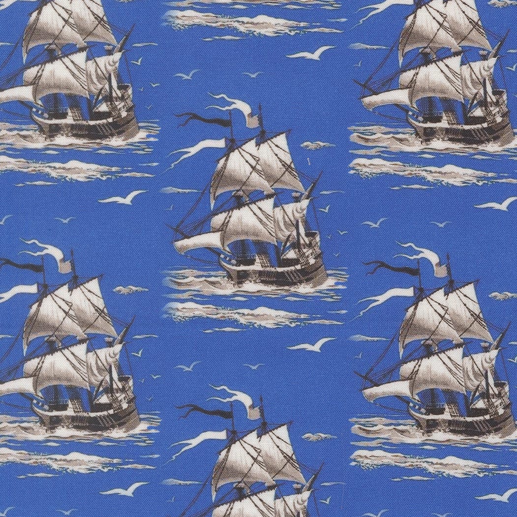Smooth Sailing quilting fabric, part of the Saltwater fabric collection by Cathe Holden (SKU: 39573 13)