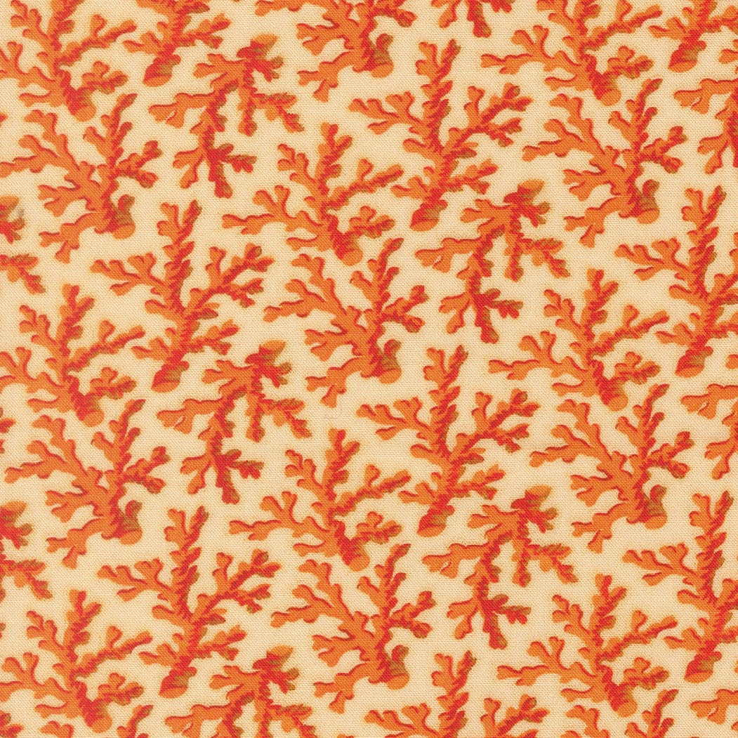 Coral Me This quilting fabric, part of the Saltwater fabric collection by Cathe Holden (SKU: 39575 11)