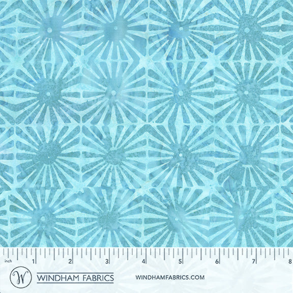 Seaside Blue - Sunrays in Seaside - Jacqueline De Jonge - 3979Q-X - Half Yard (Preorder)