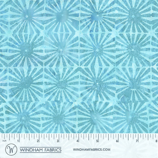 Seaside Blue - Sunrays in Seaside - Jacqueline De Jonge - 3979Q-X - Half Yard (Preorder)