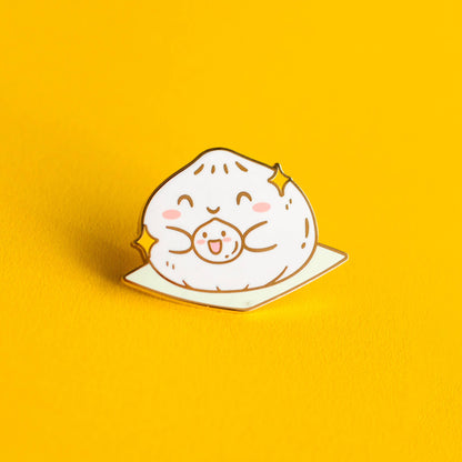 Big and Little Baos Enamel Pin