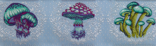 Down to Earth - Morel Support in Daybreak - 1-1/2" width - by Tula Pink - One Yard (Preorder)