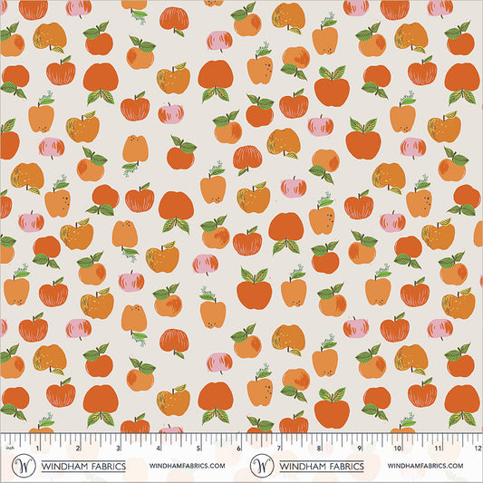 Apple quilting fabric, part of the Heather Ross Favorites fabric collection by Heather Ross (SKU: 43483D-2)