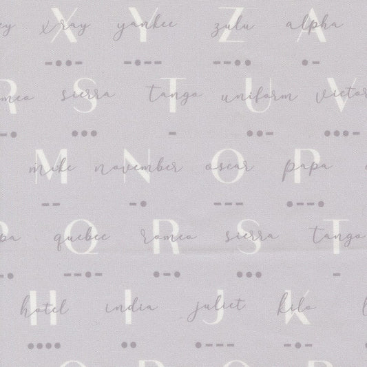 PREORDER - High Flight - Phonetic Morse - Sariditty - 45062 21 - Half Yard