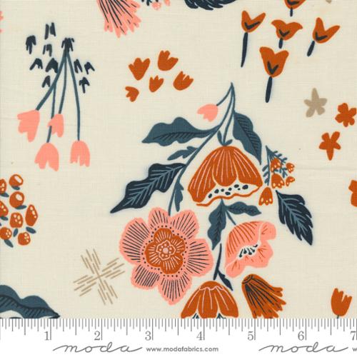 PREORDER - Folk Lore - Garden Tales in Eggshell - Fancy That Design House - 45600 11 - Half Yard