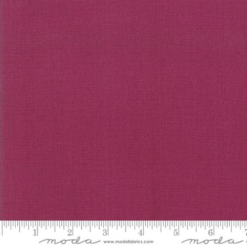 Cotton quilting fabric pattern called 'Thatched in Berry'. Part of the 'Moda Basics' fabric collection. Designed by Moda Fabrics for fabric company Moda Fabrics. SKU: 48626 61. 44-45 inch width.