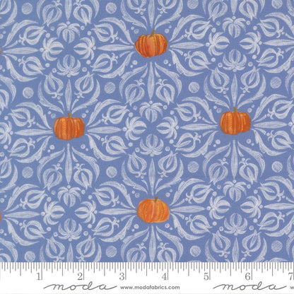 Medallion Tiles Damask Dusk - Coven by Robin Pickens - Half Yard (Preorder)