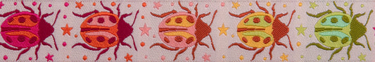 Down to Earth - Spot On in Afterglow - 7/8" width - by Tula Pink - One Yard (Preorder)