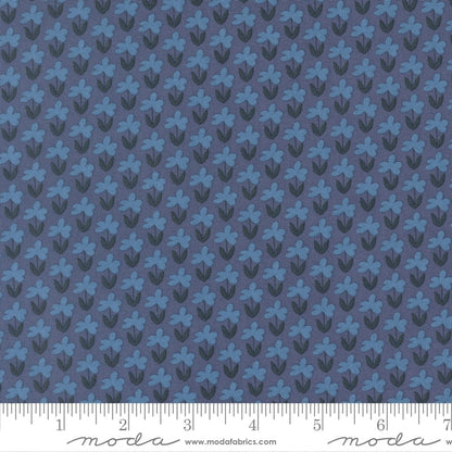 Meadow Denim - Scenery by Elizabeth Hartman - Half Yard (Preorder)