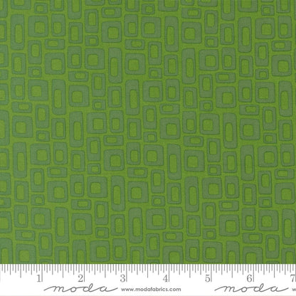 Marshmallow Evergreen - Scenery by Elizabeth Hartman - Half Yard (Preorder)