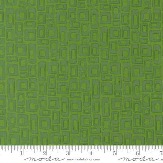 Marshmallow Evergreen - Scenery by Elizabeth Hartman - Half Yard (Preorder)