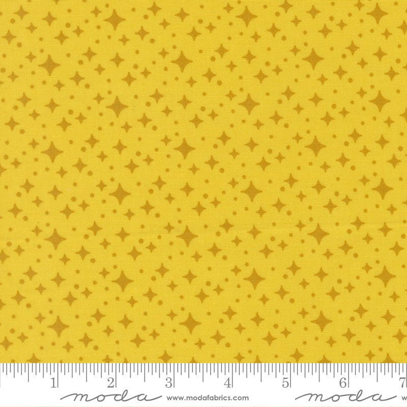 Starlight Citrine - Scenery by Elizabeth Hartman - Half Yard (Preorder)