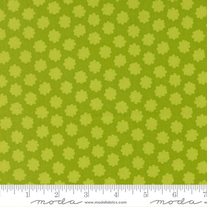 Puffball Lime - Scenery by Elizabeth Hartman - Half Yard (Preorder)