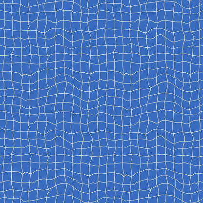 Water Pool Tiles in Royal Blue - RS5131 16 - Half Yard