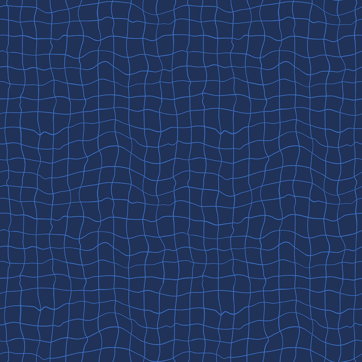 Water Pool Tiles in Navy - RS5131 17 - Half Yard