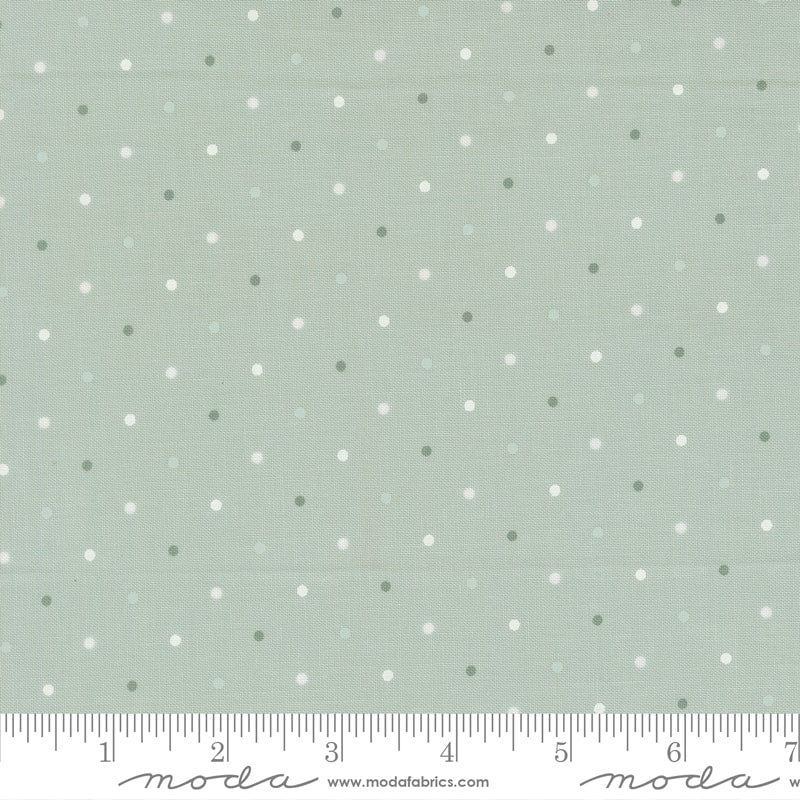 Magic Dot Basics Robins Egg - True Love by Lella Boutique - Half Yard (Preorder)