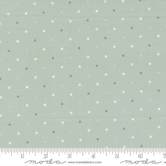 Magic Dot Basics Robins Egg - True Love by Lella Boutique - Half Yard (Preorder)