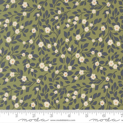 Daydream Posies Florals Fern - True Love by Lella Boutique - Half Yard (Preorder)
