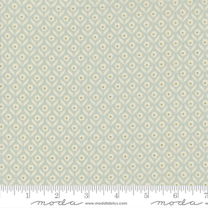 Wall Flower Florals Robins Egg - True Love by Lella Boutique - Half Yard (Preorder)