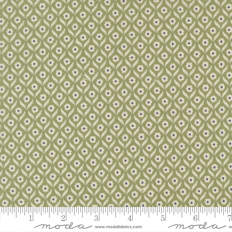 Wallflower Florals Fern - True Love by Lella Boutique - Half Yard (Preorder)