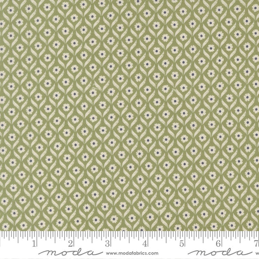 Wallflower Florals Fern - True Love by Lella Boutique - Half Yard (Preorder)