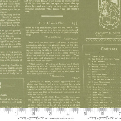 Alcott Text and Words Fern - True Love by Lella Boutique - Half Yard (Preorder)