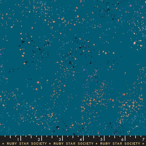 PREORDER - Speckled Metallic - Teal - Ruby Star Society - RS5027 53M - Half Yard