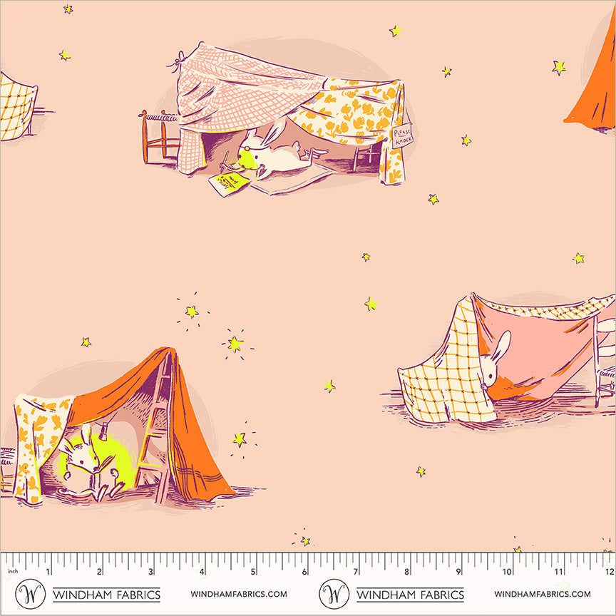 Quit Tent quilting fabric, part of the Heather Ross Favorites fabric collection by Heather Ross (SKU: 53242D-3)