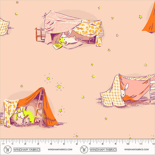 Quit Tent quilting fabric, part of the Heather Ross Favorites fabric collection by Heather Ross (SKU: 53242D-3)