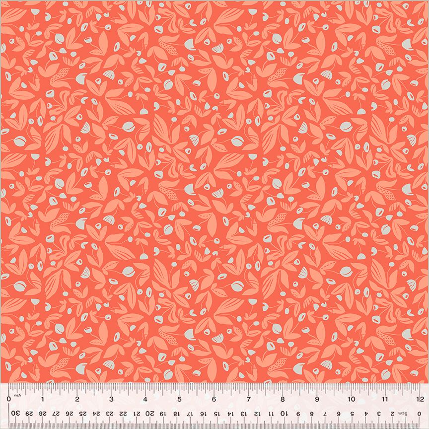 Summersault - Barefoot in Coral - 53759-9 - Half Yard