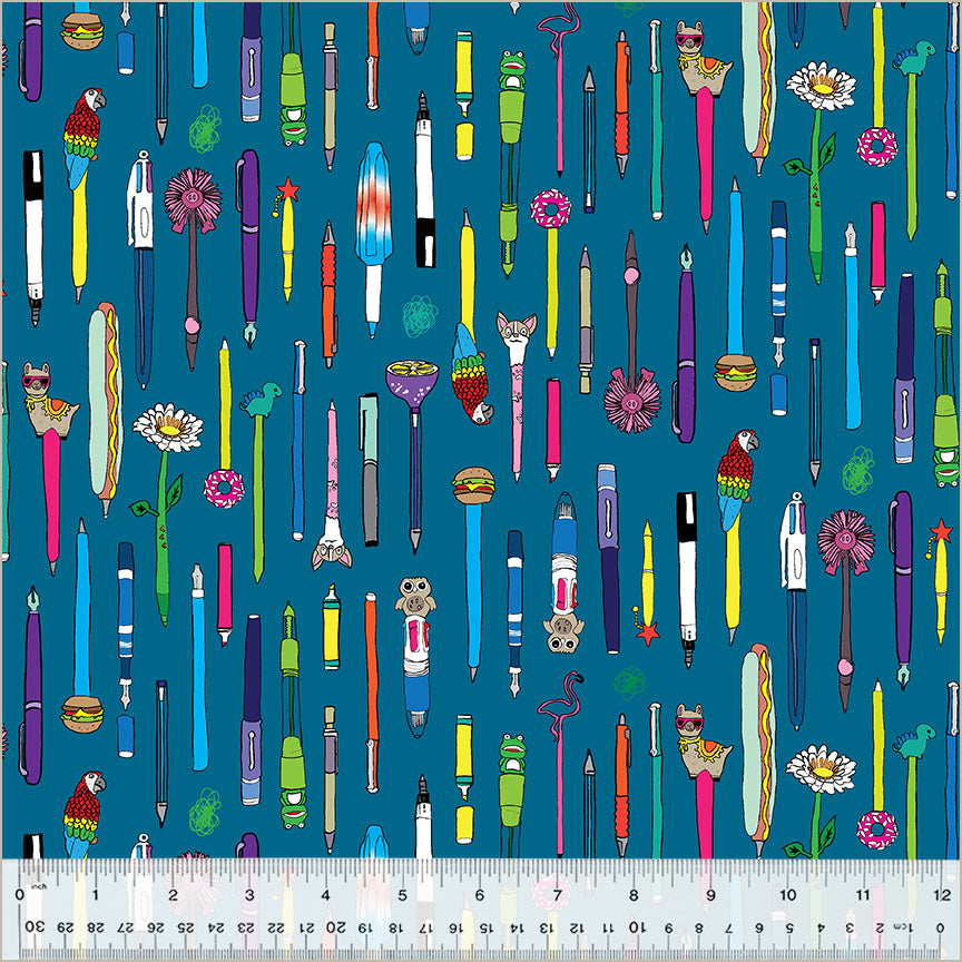 Pen Pals - Collection in Bluerazz - Heather Givans - 54235-5 