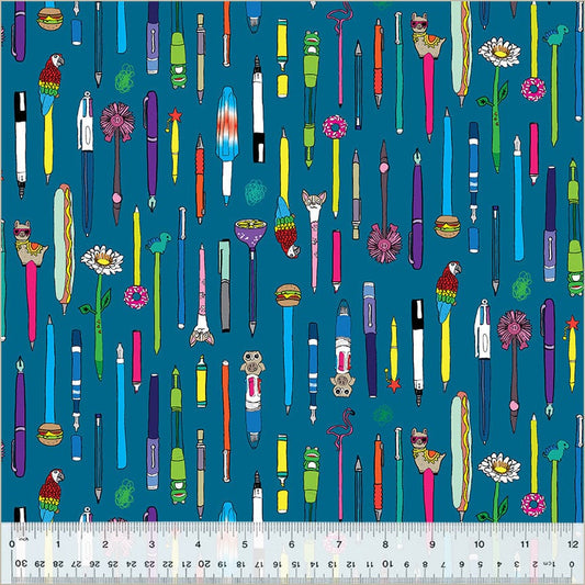 Pen Pals - Collection in Bluerazz - Heather Givans - 54235-5 