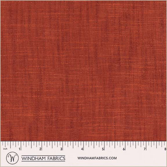 Handloom in Bricklayer - Handloom by Tara Faughnan - Half Yard Fabric (Preorder)