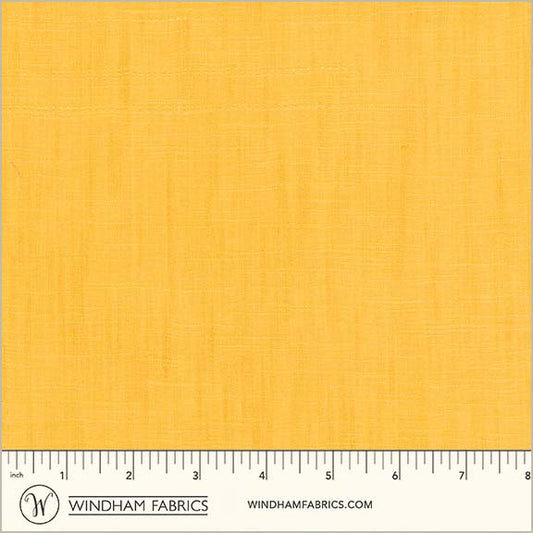 Handloom in Butterscotch quilting fabric, part of the Handloom fabric collection by Tara Faughnan (SKU: 54870-16)
