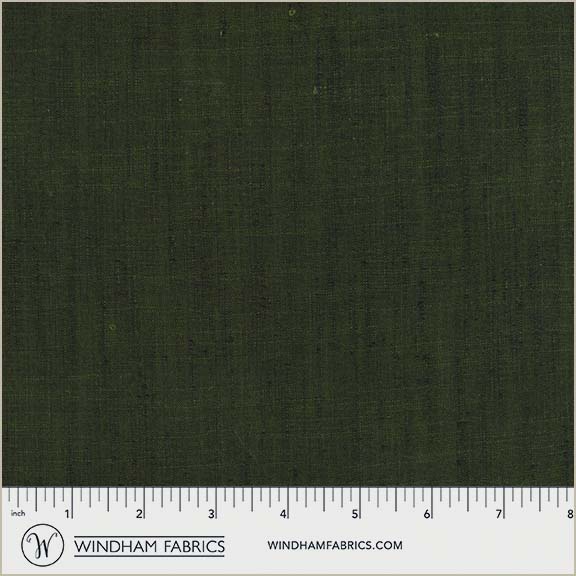 Handloom in Dark Grove quilting fabric, part of the Handloom fabric collection by Tara Faughnan (SKU: 54870-18)