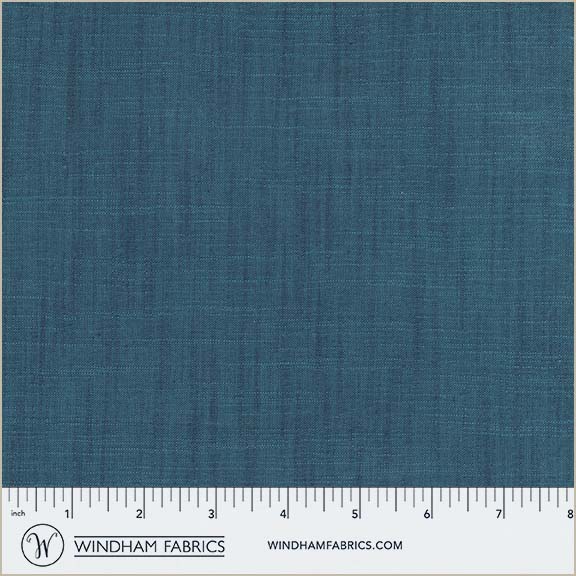 Handloom in Peacock quilting fabric, part of the Handloom fabric collection by Tara Faughnan (SKU: 54870-27)