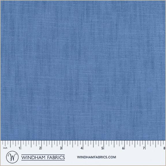 Handloom in Bluebird quilting fabric, part of the Handloom fabric collection by Tara Faughnan (SKU: 54870-37)