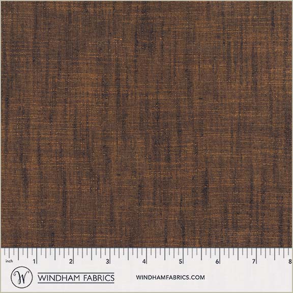 Handloom in Hickory quilting fabric, part of the Handloom fabric collection by Tara Faughnan (SKU: 54870-48)