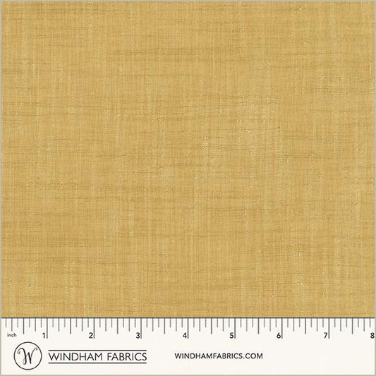 Handloom in Camel quilting fabric, part of the Handloom fabric collection by Tara Faughnan (SKU: 54870-51)