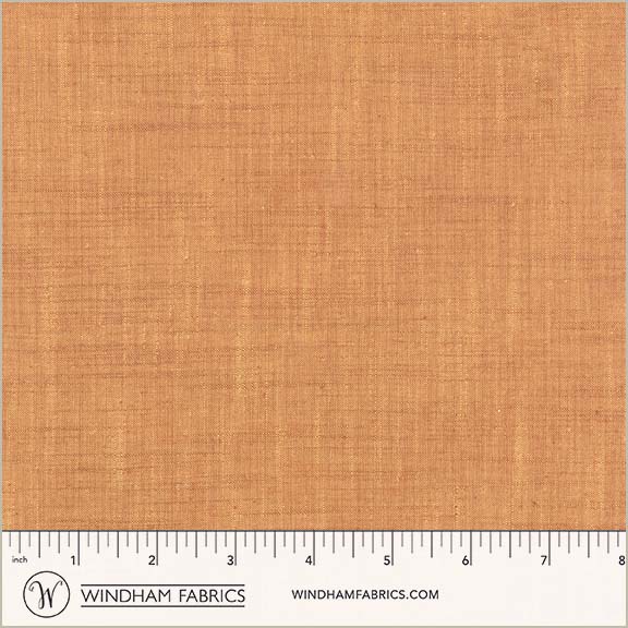 Handloom in Copper Red quilting fabric, part of the Handloom fabric collection by Tara Faughnan (SKU: 54870-53)